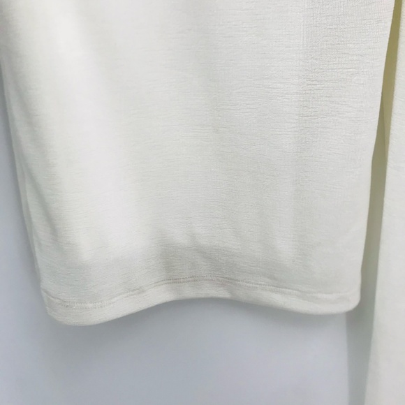 Misha Moyra Pantsuit Cowl Neck Jumpsuit Ivory Size 8 - Picture 9 of 13